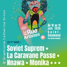 Festival la Rue des Artistes - Pass 2 jours du 29 au 20/06/26