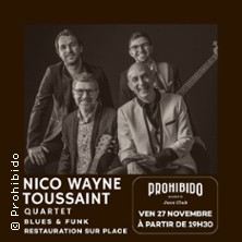 Nico Wayne Toussaint Quartet - Blues et